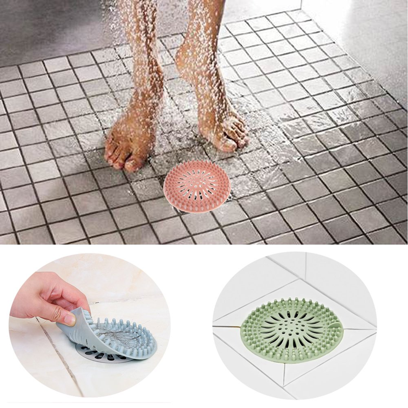 Silicone Hair Catcher Drain Covers(5 Pack)