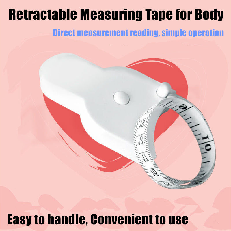 Retractable Measuring Tape for Body