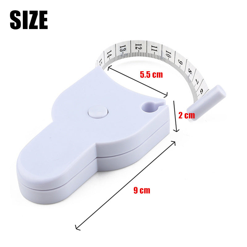 Retractable Measuring Tape for Body