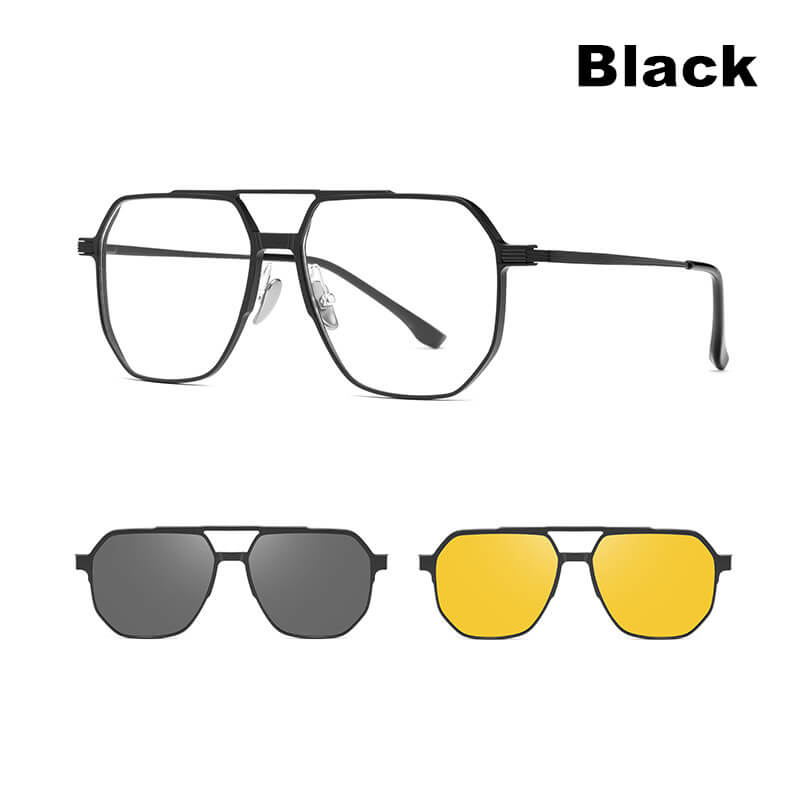 3 in1 Magnetic Polarized Sunglasses