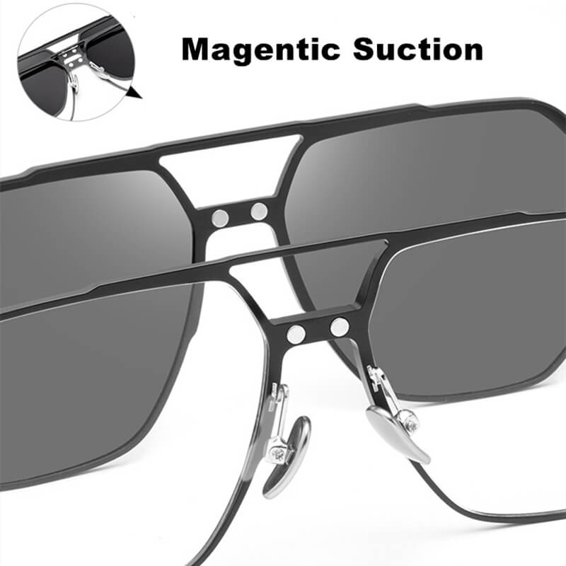 3 in1 Magnetic Polarized Sunglasses