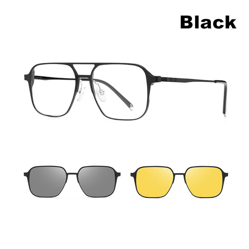 3 in1 Magnetic Polarized Sunglasses