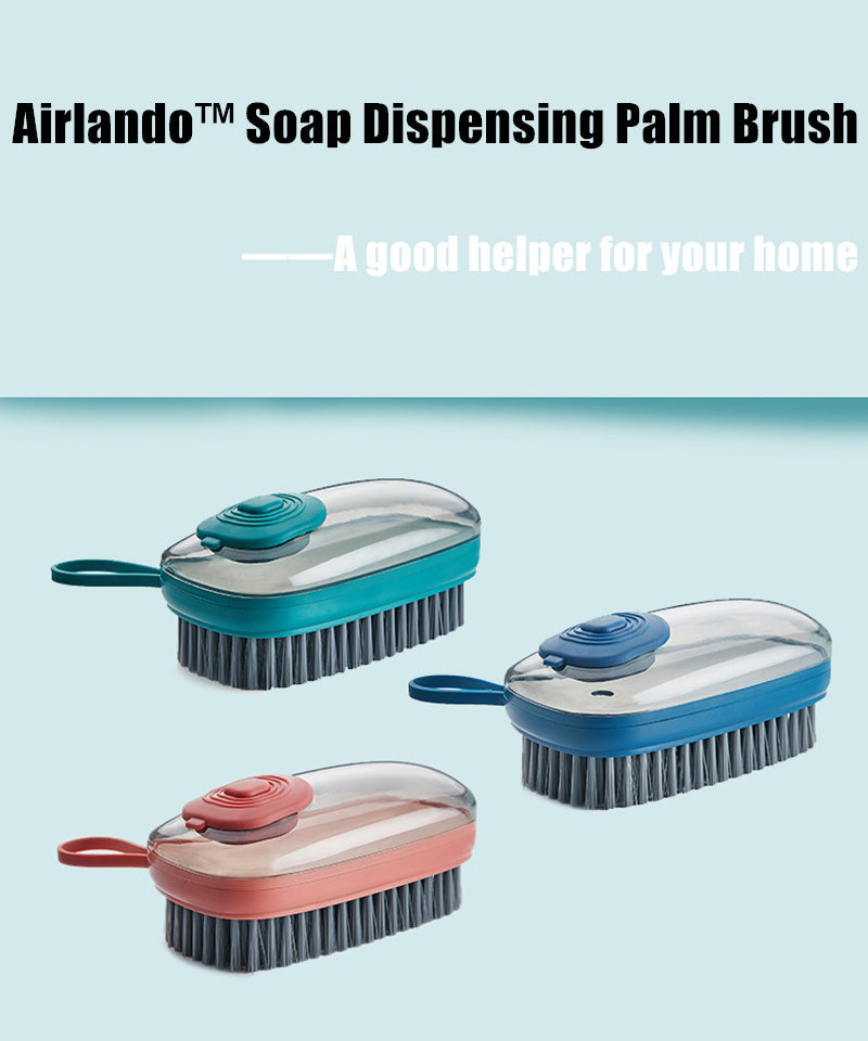 Soap Dispensing Palm Brush