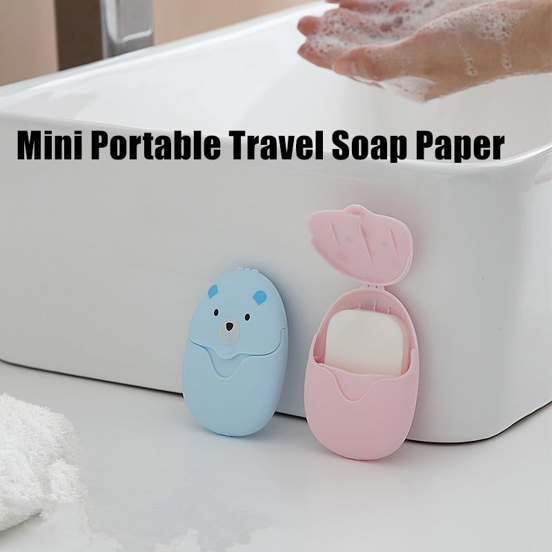 Mini Portable Travel Soap Paper