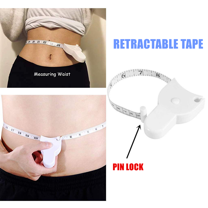 Retractable Measuring Tape for Body