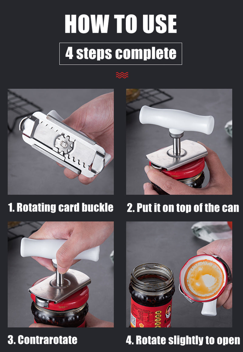 Labor-saving Can Opener