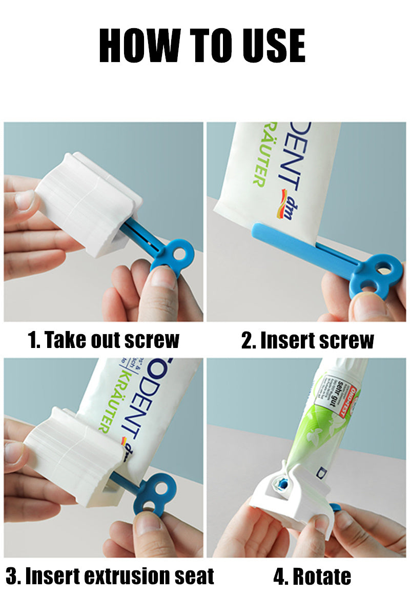 Rolling Tube Toothpaste Squeezer