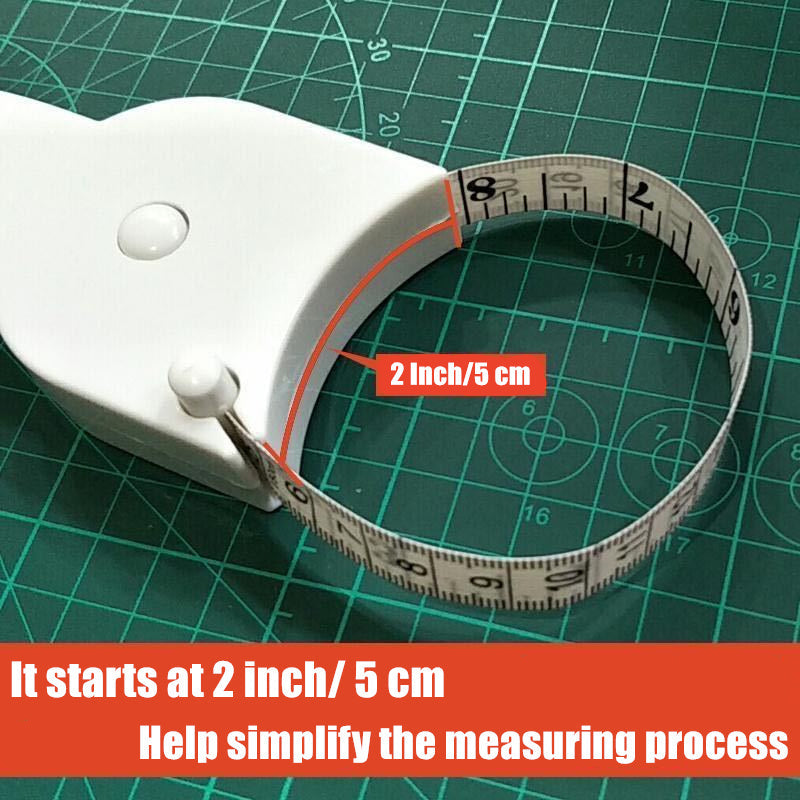 Retractable Measuring Tape for Body