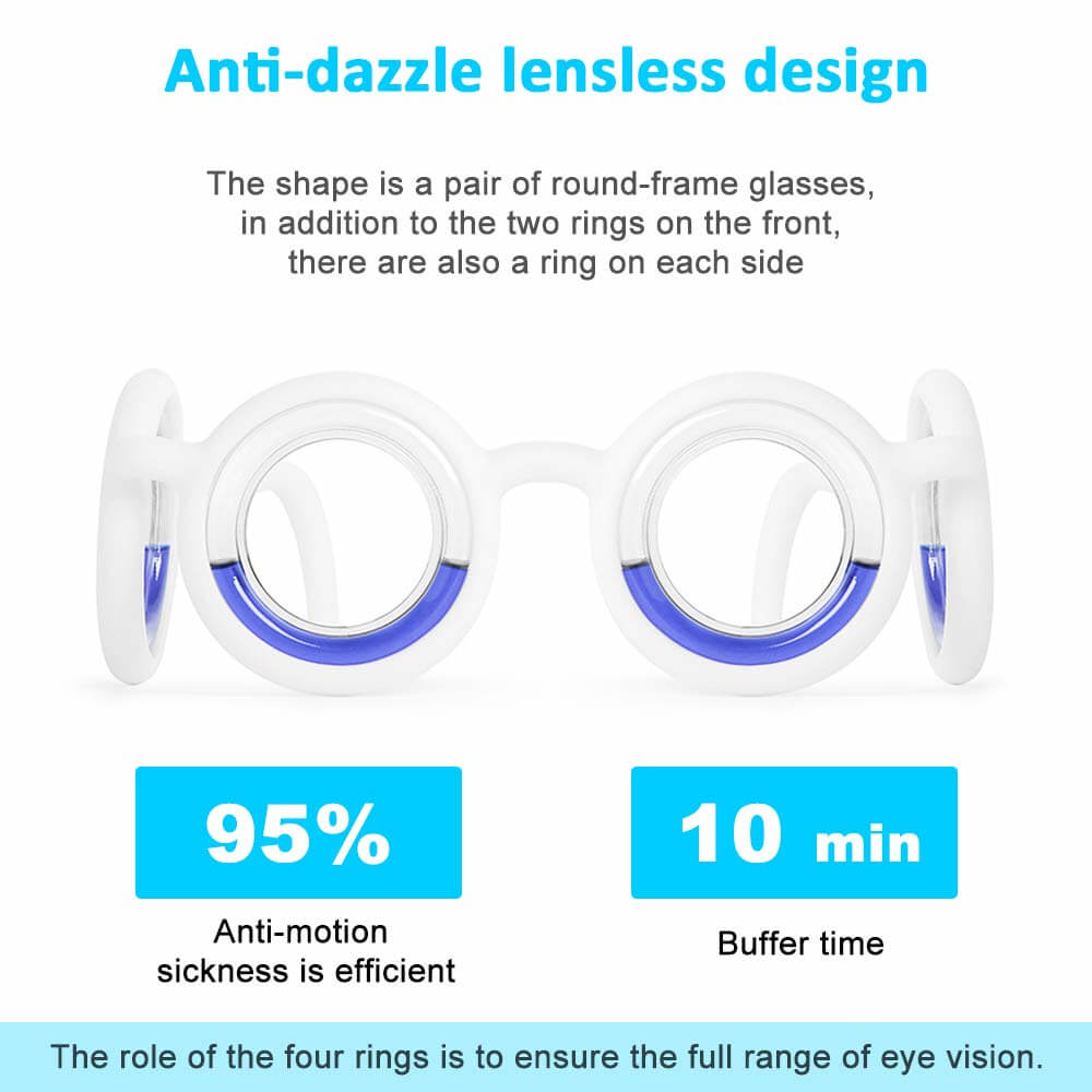 Anti-Motion Sickness Glasses