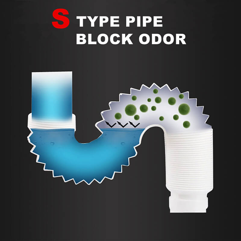 Anti-Odor Sink Drain Pipe