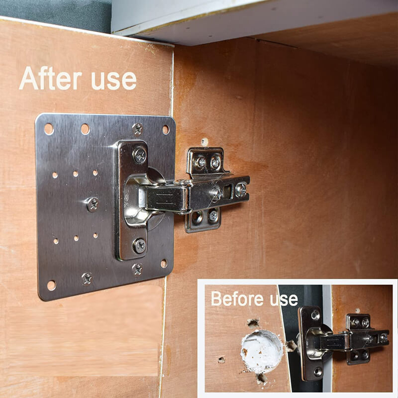 Cabinet Hinge Repair Plate (6 PCS)