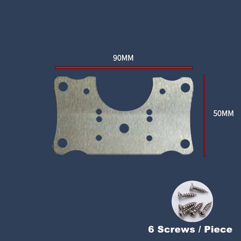 Cabinet Hinge Repair Plate (6 PCS)