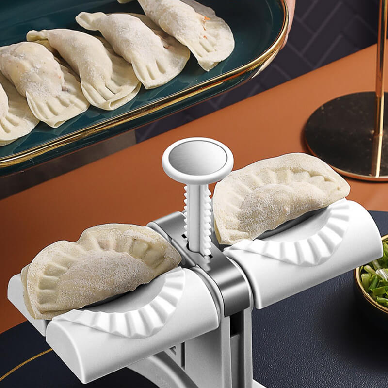 Double Dumplings Maker Mold