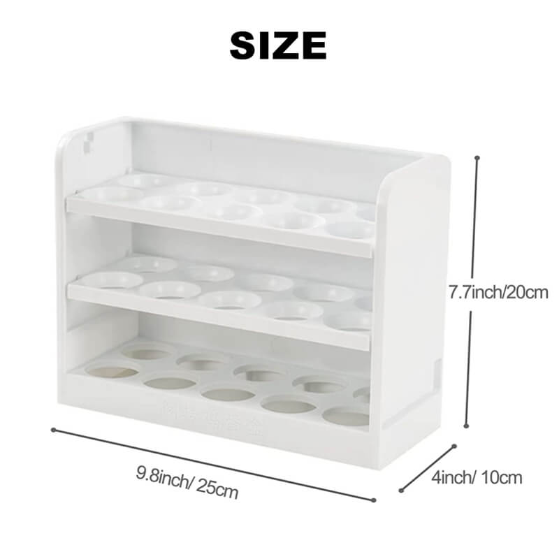 Egg Storage Container for Refrigerator Door