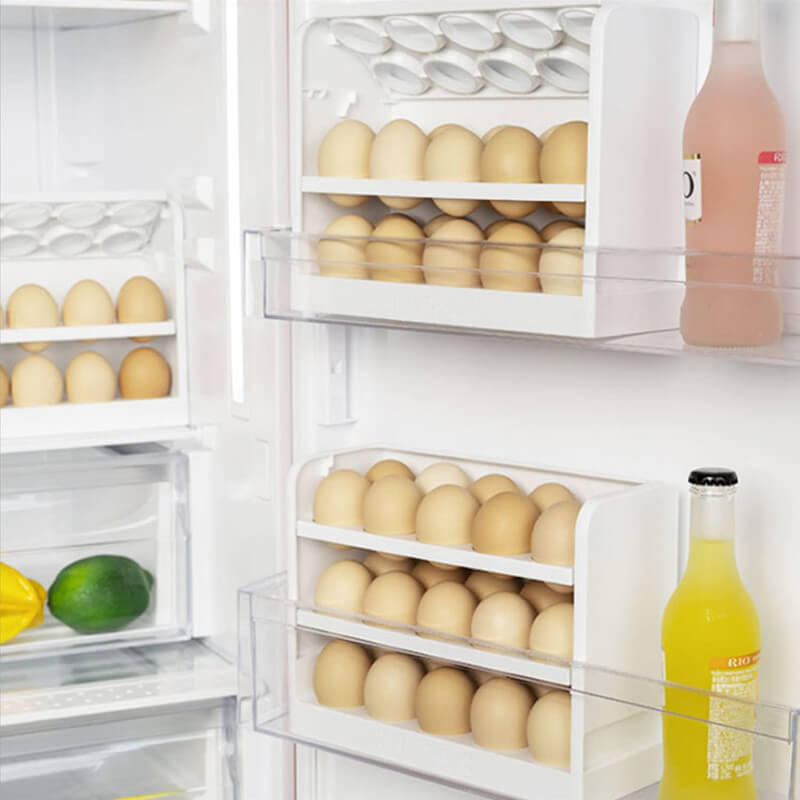 Egg Storage Container for Refrigerator Door