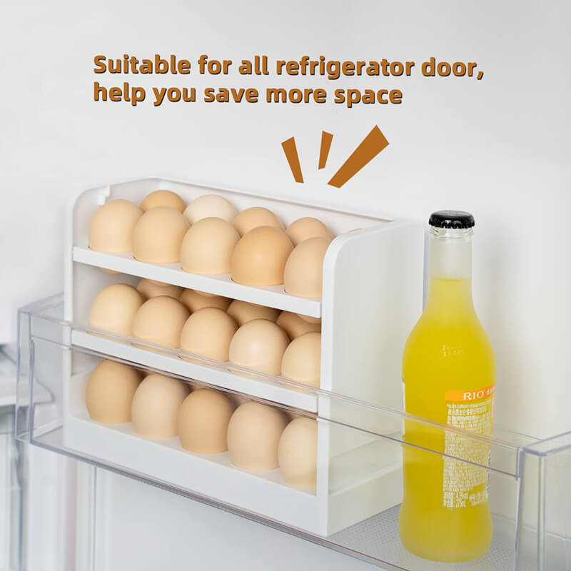 Egg Storage Container for Refrigerator Door