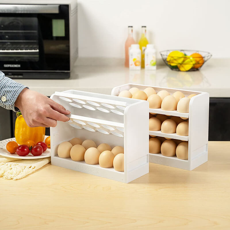 Egg Storage Container for Refrigerator Door