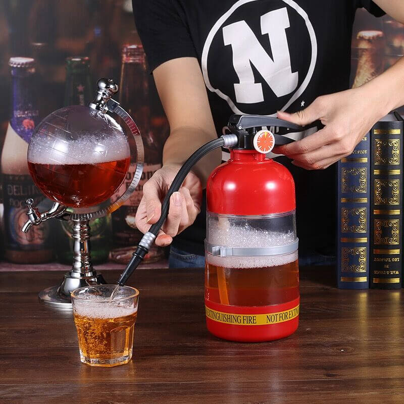 Fire Extinguisher Beer Dispenser