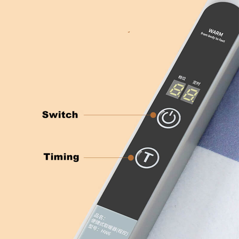 Folding Electric Heating Foot Warmer