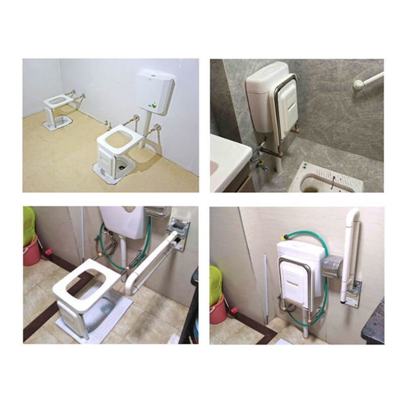 Folding Wall-Mounted Toilet Chair