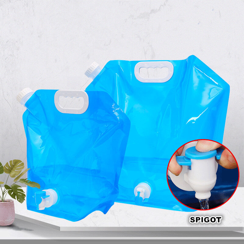 Folding Water Bag With Spigot