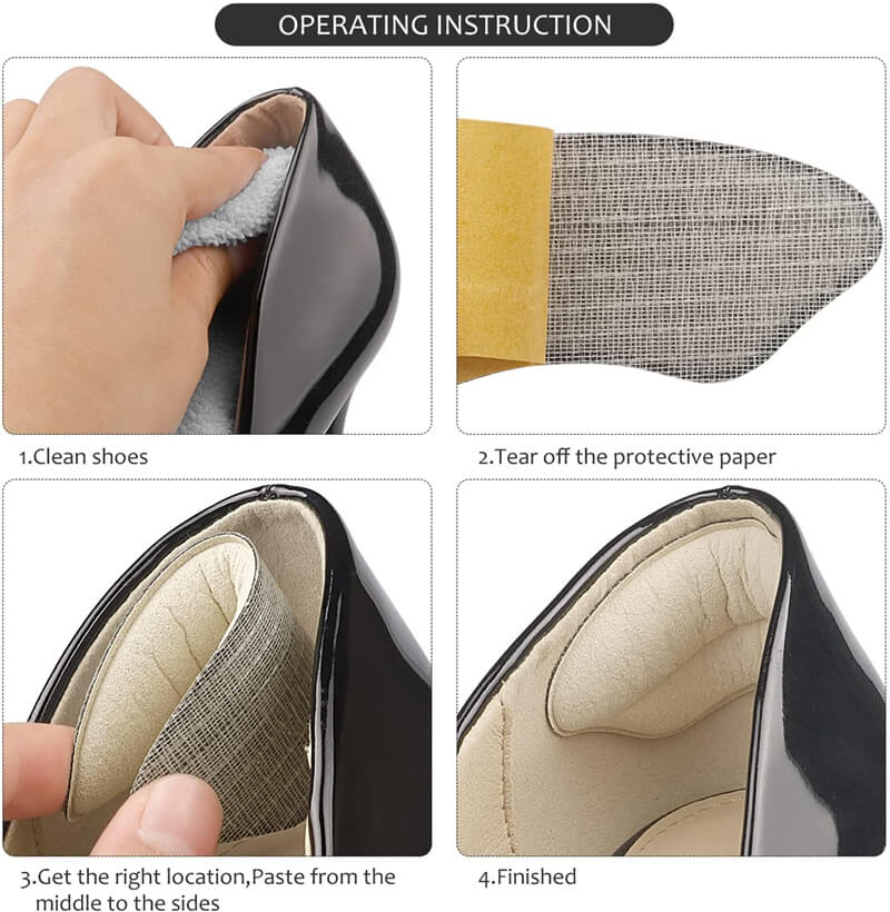 Heel Pads for Shoes