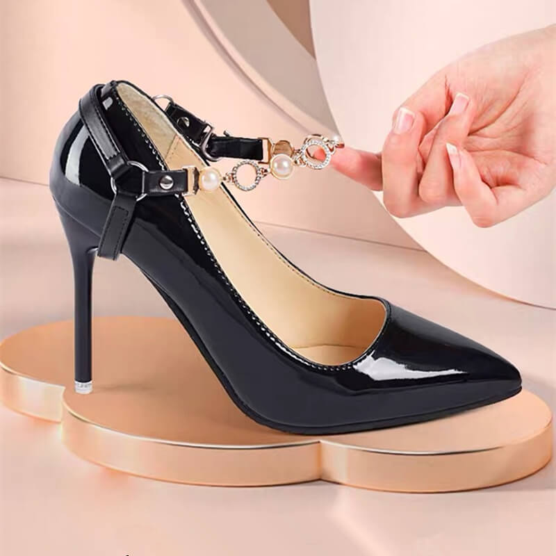 High Heels Pearl Diamond Anti Slip Strap