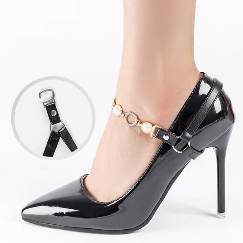 High Heels Pearl Diamond Anti Slip Strap