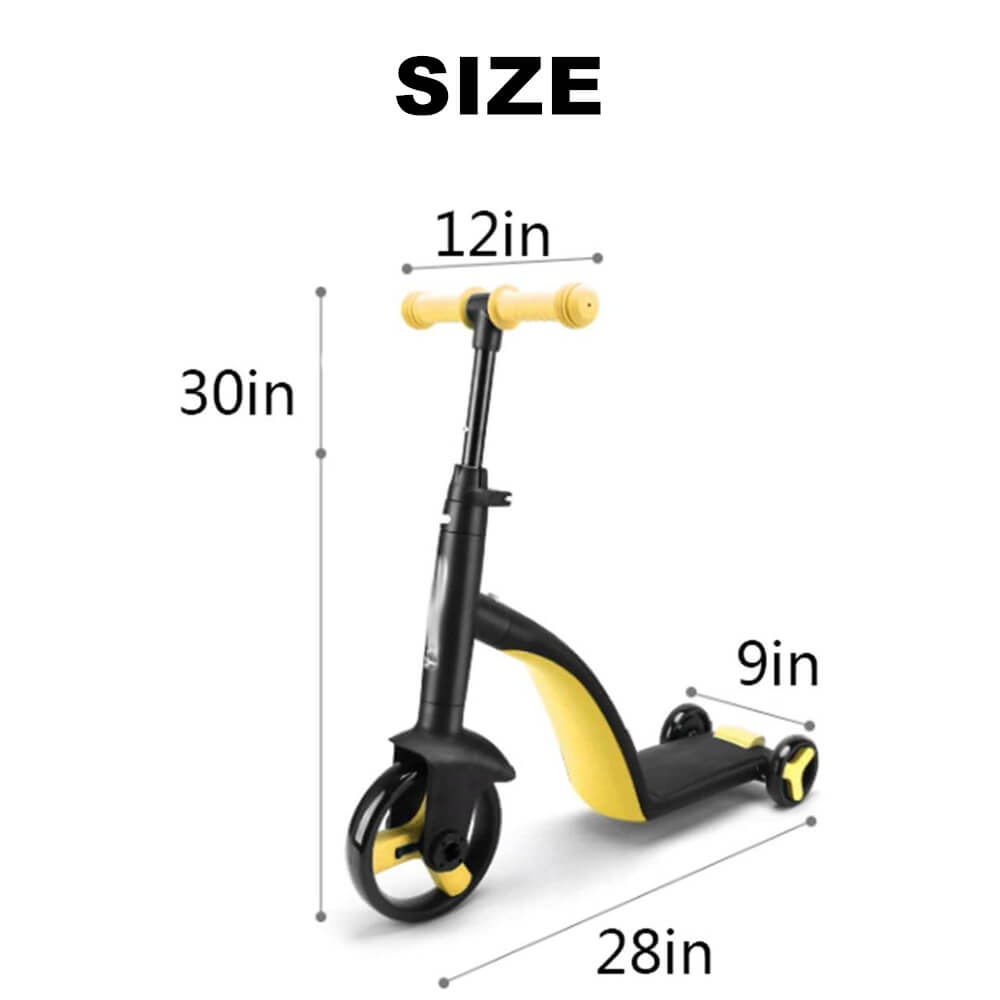 3 in 1 Kick Scooter for Kids