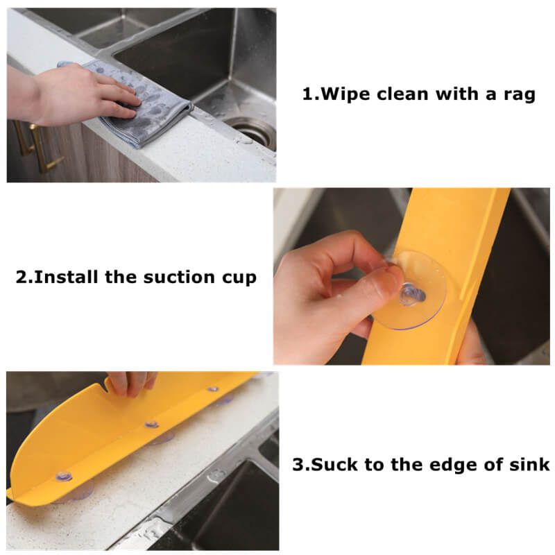 Leaf Silicone Sink Splash Guard