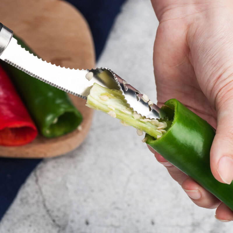 Stainless Steel Pepper Corer