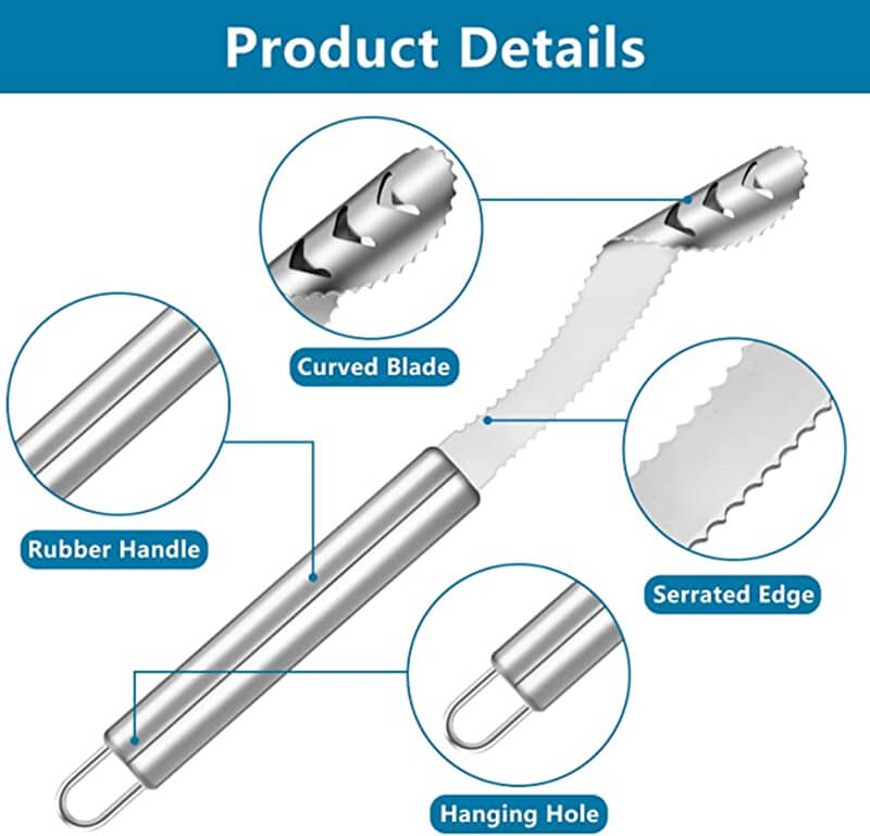 Stainless Steel Pepper Corer