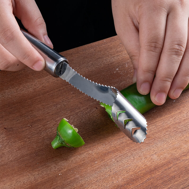 Stainless Steel Pepper Corer