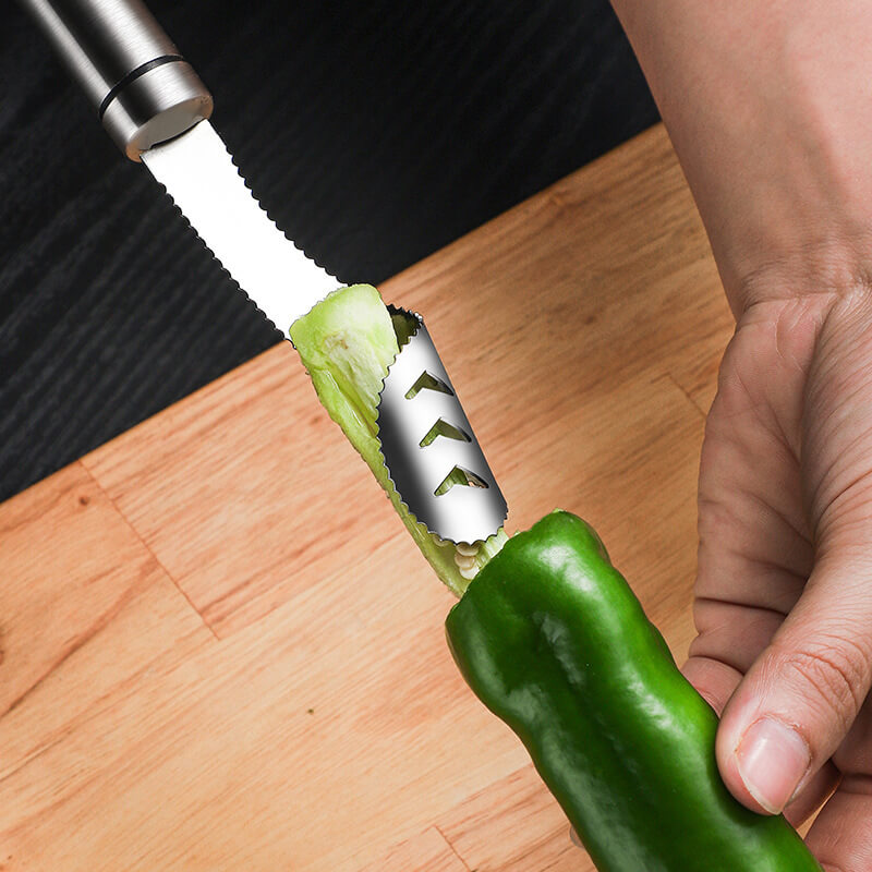 Stainless Steel Pepper Corer