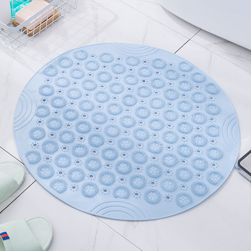 Bathroom Round Silicone Non-Slip Mat