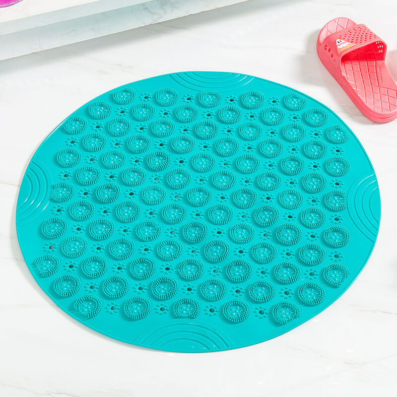 Bathroom Round Silicone Non-Slip Mat