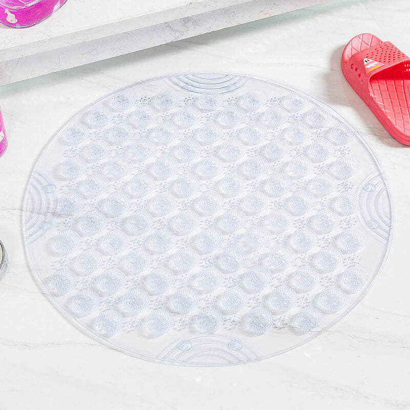 Bathroom Round Silicone Non-Slip Mat