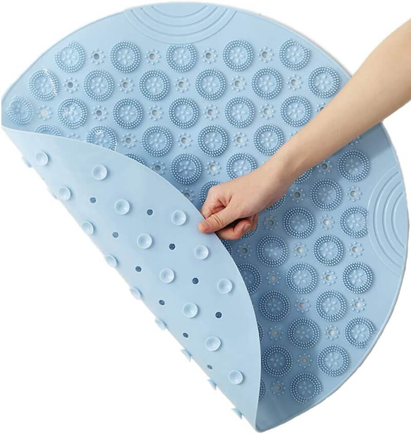 Bathroom Round Silicone Non-Slip Mat