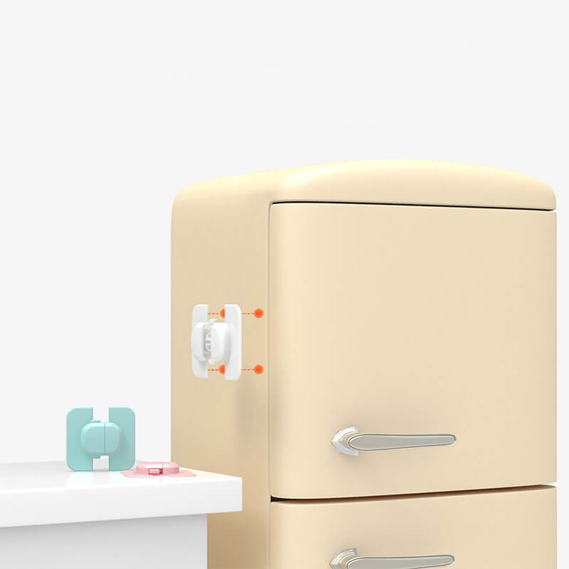 Self-Adhesive Fridge Safety Lock