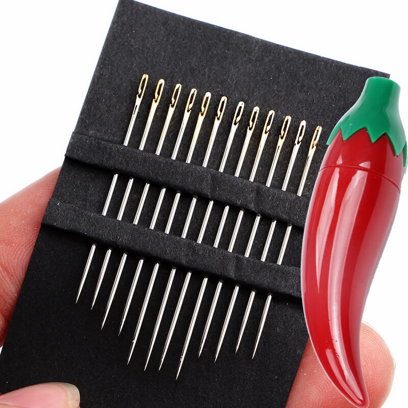 Self-Threading Needles