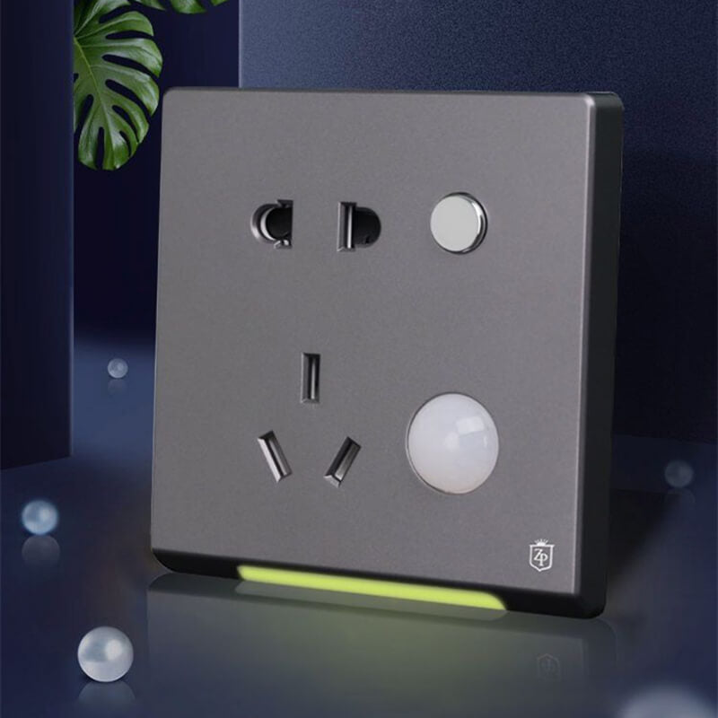 Sensor LED Night Light Outlet