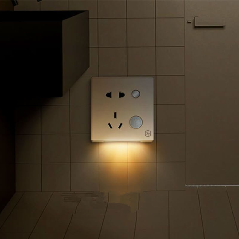 Sensor LED Night Light Outlet