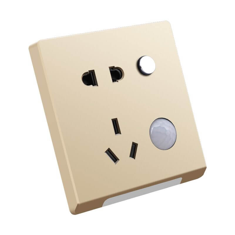 Sensor LED Night Light Outlet