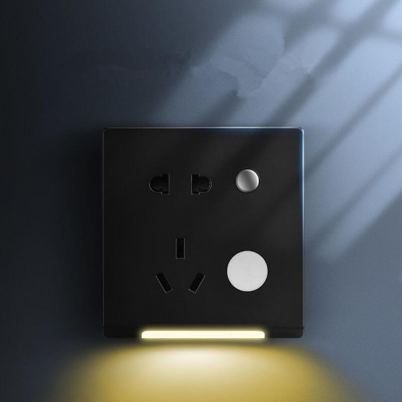 Sensor LED Night Light Outlet