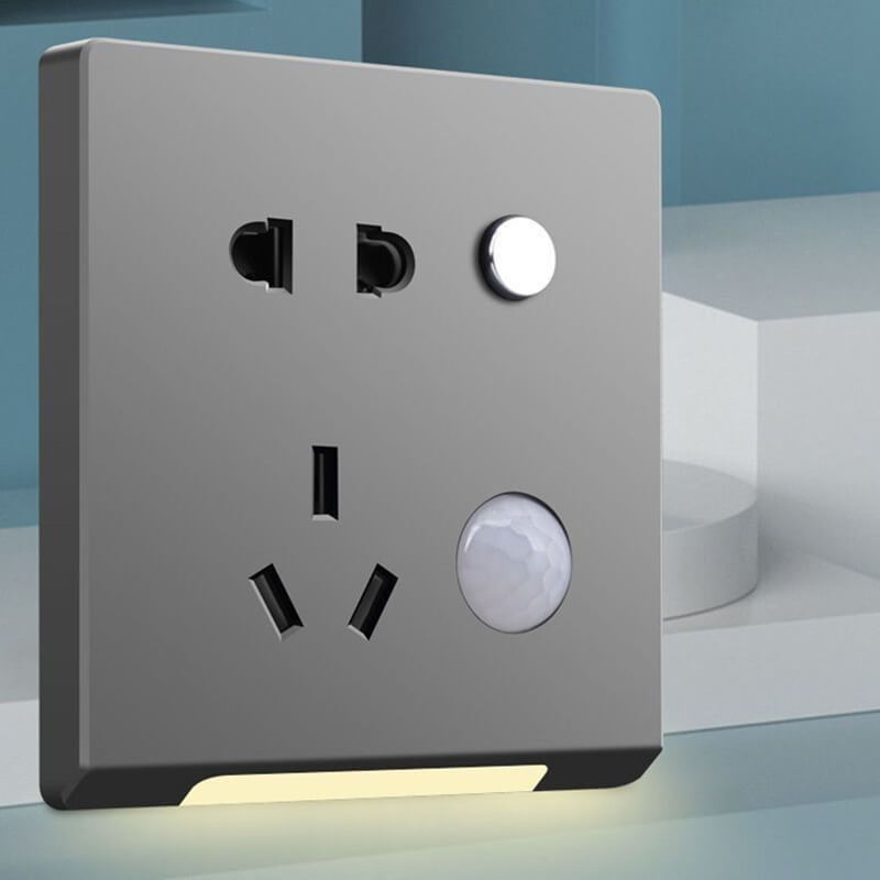 Sensor LED Night Light Outlet