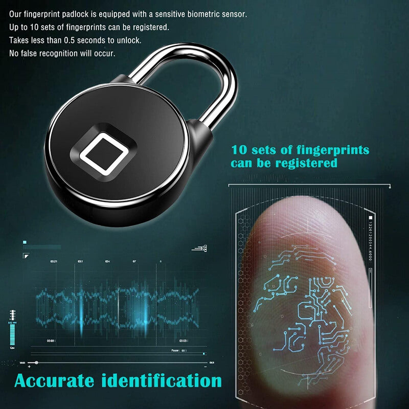 Smart Fingerprint Padlock