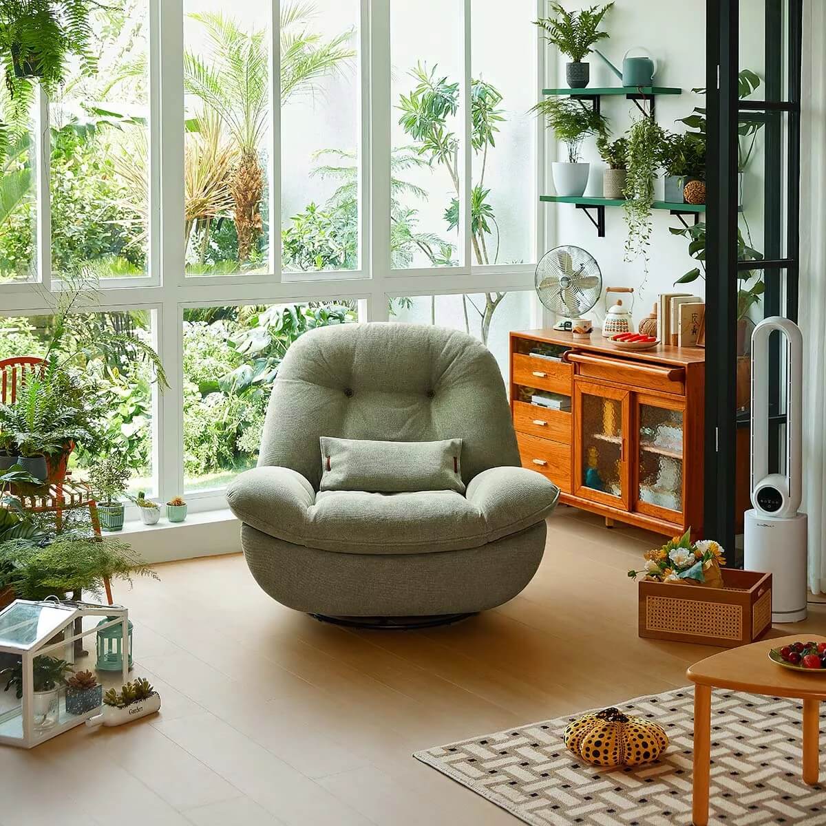 Swivel Rocking Recliner  -  Purchase Link is https://shrsl.com/3qv8i