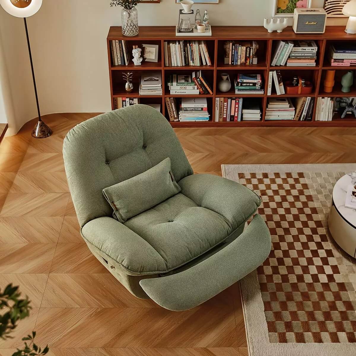 Swivel Rocking Recliner  -  Purchase Link is https://shrsl.com/3qv8i