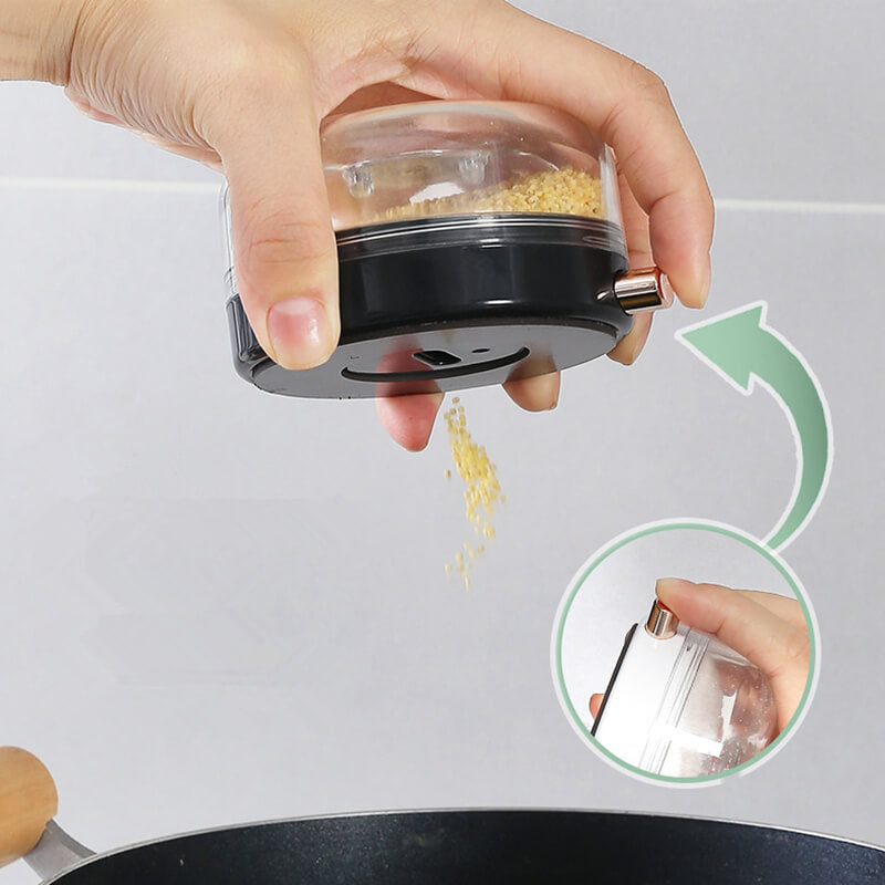 Wall Mount Magnetic Seasoning Jar